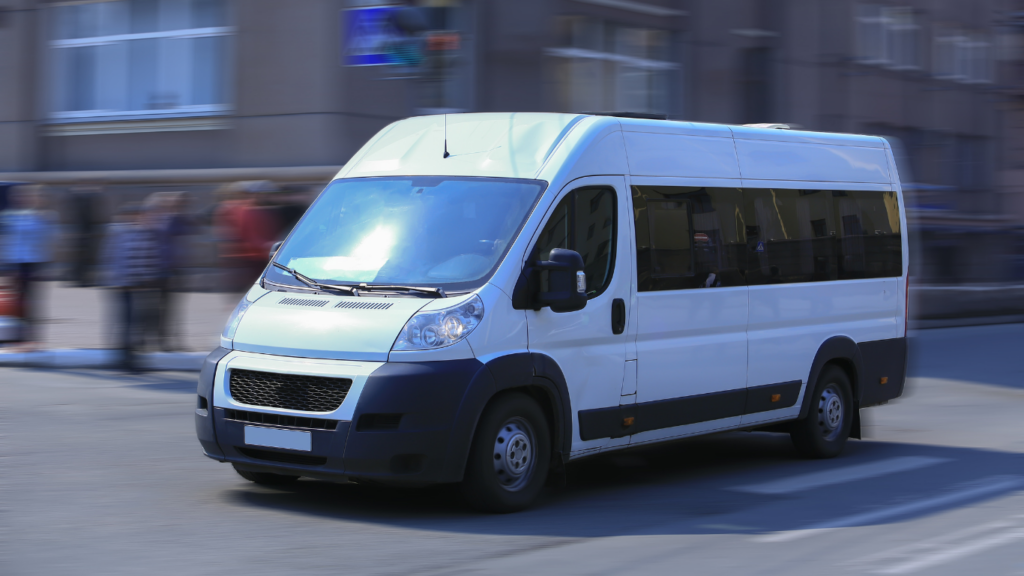 This is an image of a minibus